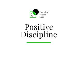Positive-discipline