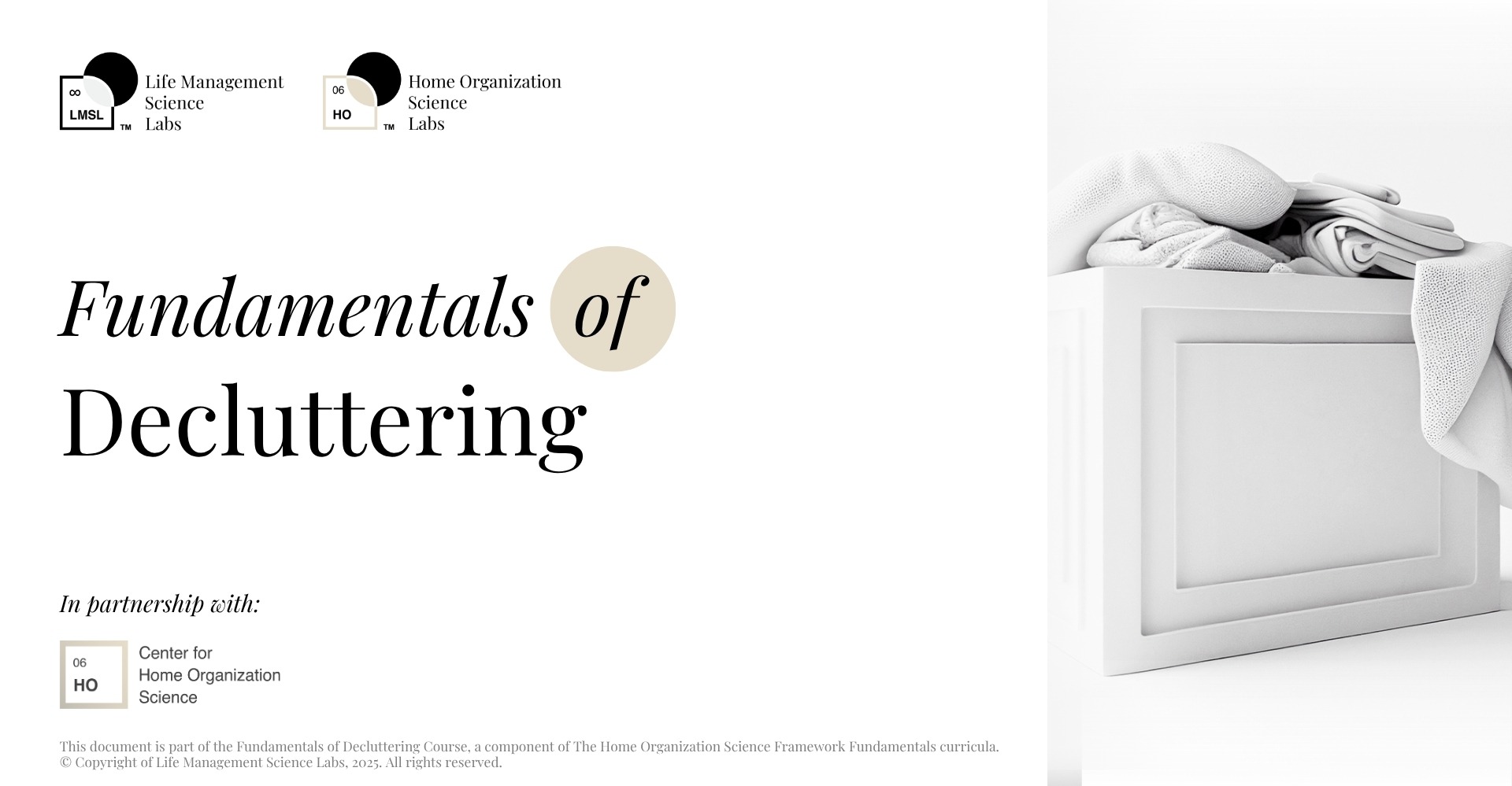 Fundamentals of Decluttering