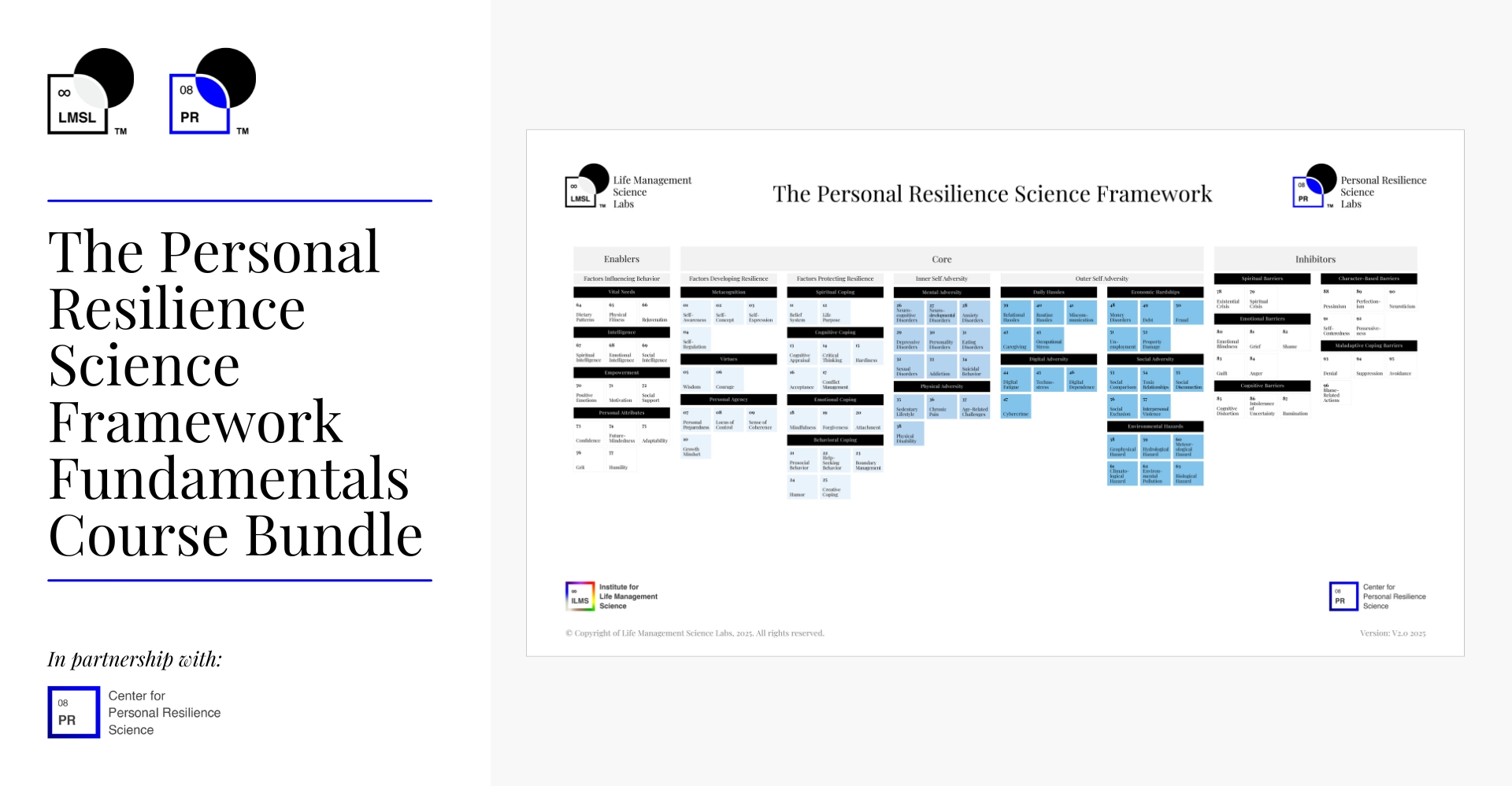 The Personal Resilience Science Framework Fundamentals Course Bundle