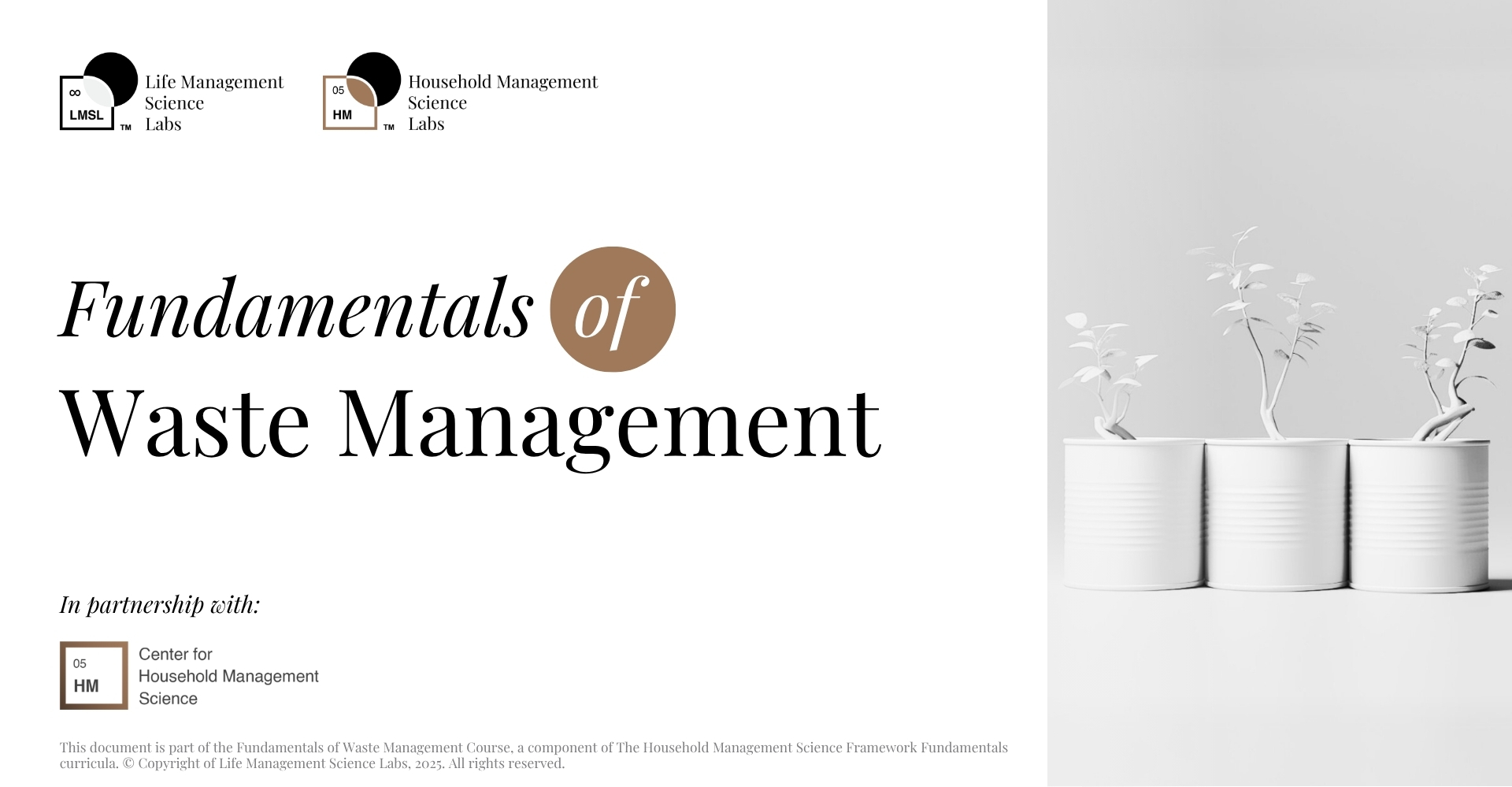 Fundamentals of Waste Management
