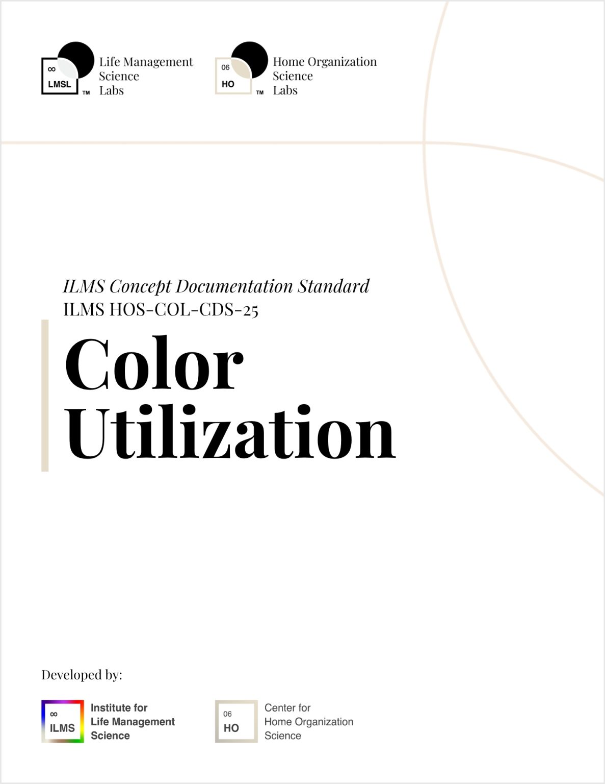 Color Flow Documentation Color Utilization ILMS Concept Documentation Standard - Life Management ...