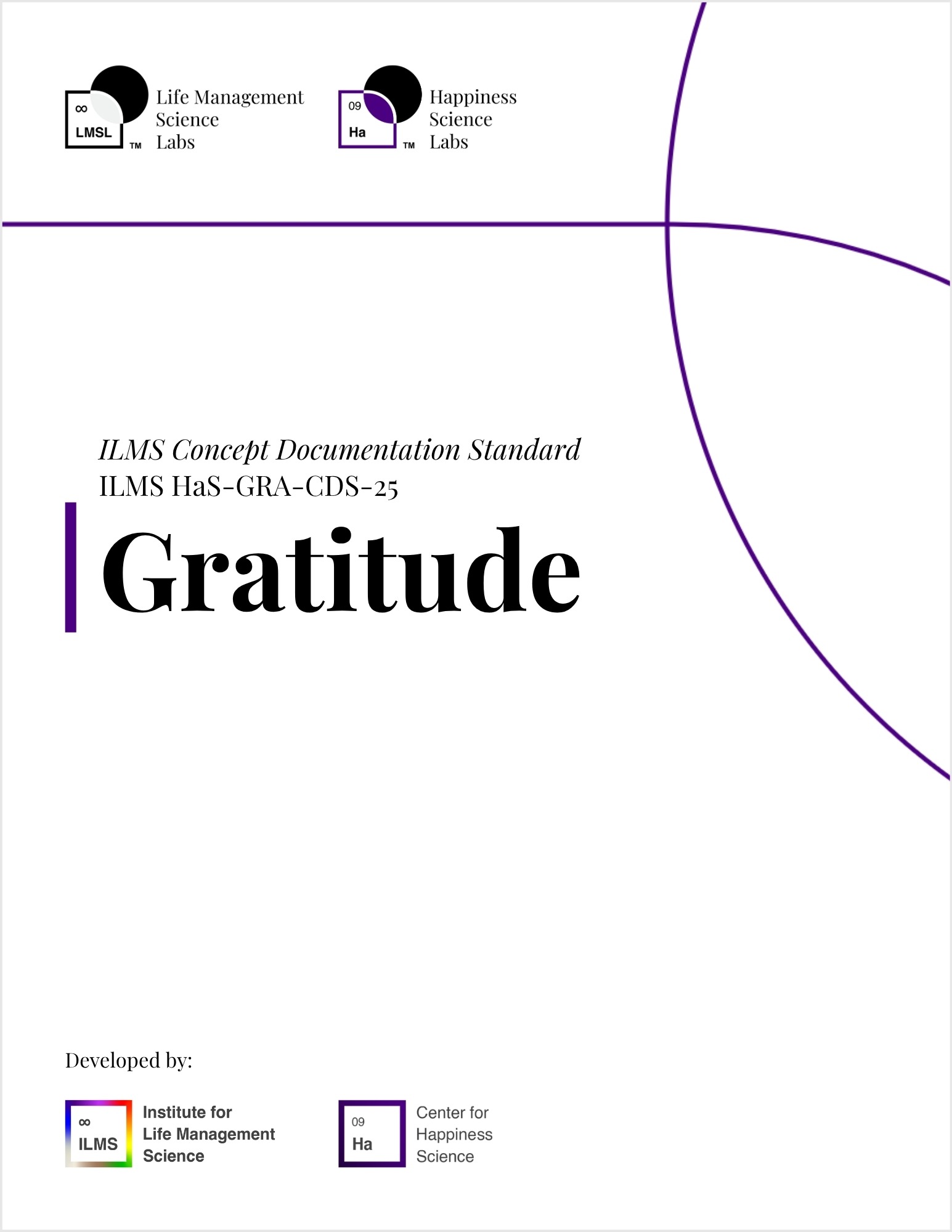 Gratitude ILMS Concept Documentation Standard​