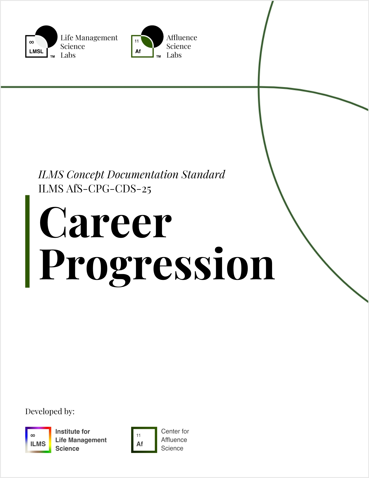 Career Progression ILMS Concept Documentation Standard